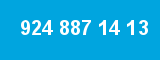 924 887 14 13 924 887 14 13